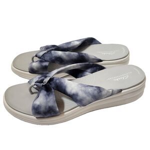 Clarks Cloudsteppers Drift Ave Sandals – Women’s 11 Black Slip-On